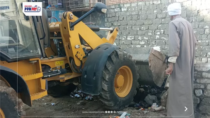 حملات صباحية ومسائية للنظافة العامة ورفع الإشغالات بمركزي وقرى الفيوم