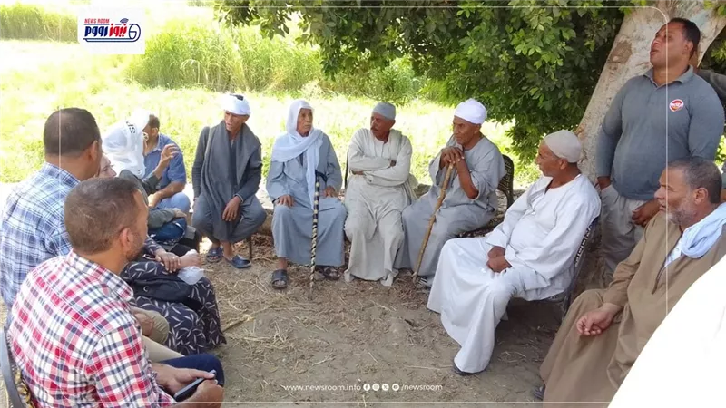 متابعة مكثفة لحقول القمح بطامية وتوصيات هامة للمزارعين خلال مرحلة طرد السنابل 