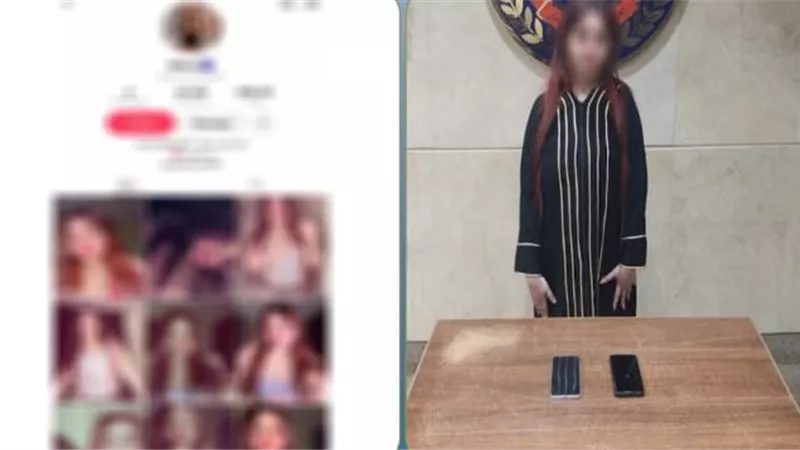 لبثها مقاطع فيديو خادشة للحياء بحثا عن الربح سقوط صانعة محتوى 