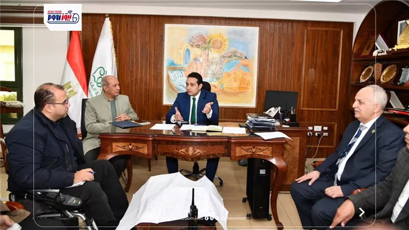 نائب محافظ الفيوم يترأس اجتماع لجنة فحص التراخيص واستئناف أعمال البناء  ​