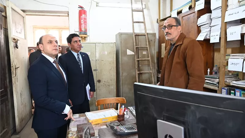 راحة المواطن أولوية»… محافظ الغربية يتفقد المركز التكنولوجي بزفتى