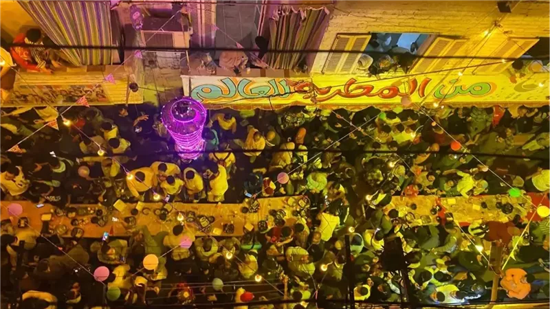 مصر بتفرح و12 سنة مطرية.. أحد منظمي إفطار المطرية يكشف بدايات الحفل |خاص