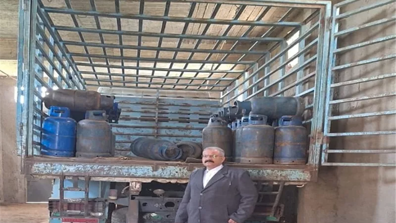 ضبط 865 أسطوانة بوتاجاز قبل بيعها في السوق السوداء بالمحلة الكبرى