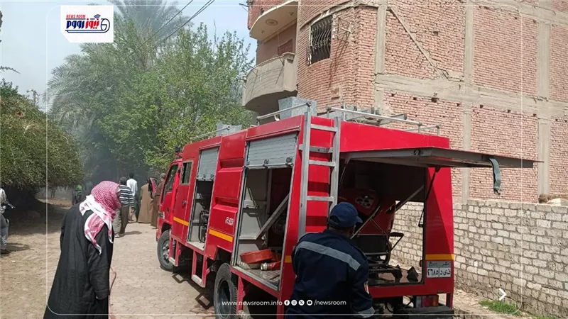 حريق بمزرعة دواجن بعزبة مقار خليل بالفيوم دون خسائر بشرية