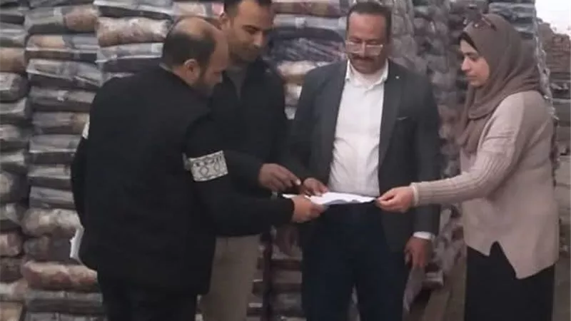 إحباط تهريب 20 طن مكرونة مدعمة للسوق السوداء في حملة تموينية برشيد