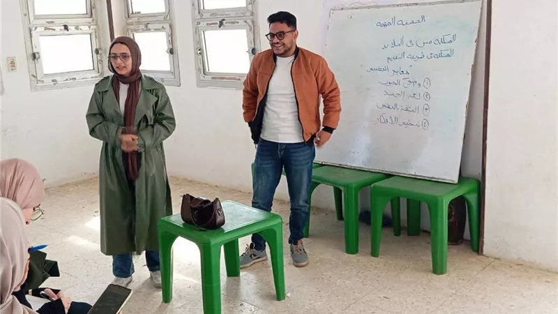 سند شباب الدلتا ينظم ورشة مهارات العرض والتقديم لتأهيل شباب دمياط الجديدة