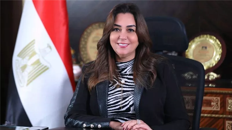 منال عوض تهنئ الرئيس السيسى ورئيس الوزراء وشيخ الأزهر بحلول عيد الفطر