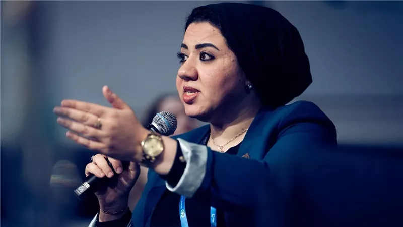 أميرة صابر تشارك في مؤتمر 