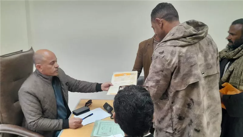 ضبط دقيق مدعم قبل بيعه بالسوق السوداء ببا ورفع 308 حالة اشغال ببنى سويف