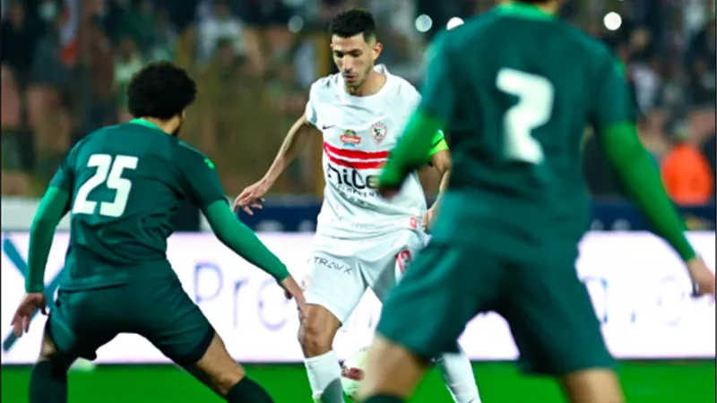 نتيجة وملخص مباراة الزمالك والاتحاد السكندري الشوط الثاني (1-0) في دوري النيل