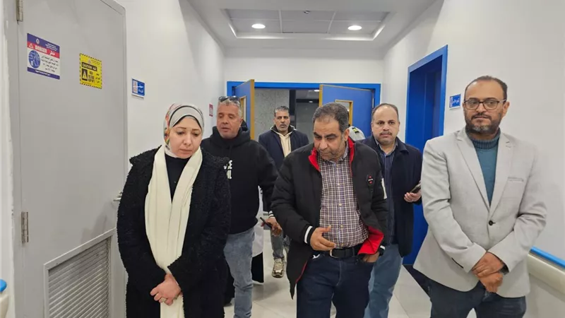  وكيل الصحة بأسيوط ومدير الطب العلاجي يتفقدان مستشفى ديروط المركزي