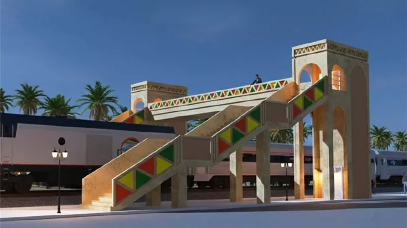 حفاظا علي الأرواح محافظة أسوان تعلن إنشاء كوبري السيل أعلي السكة الحديد