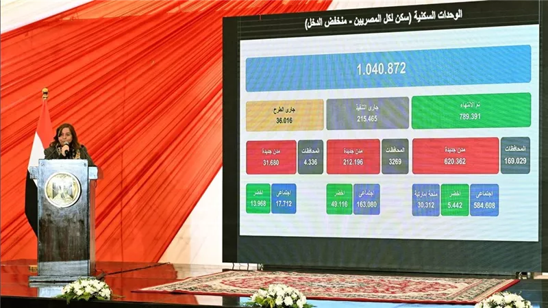 مي عبدالحميد: تنفيذ أكثر من مليون وحدة لمحدودي الدخل بمبادرة سكن لكل المصريين