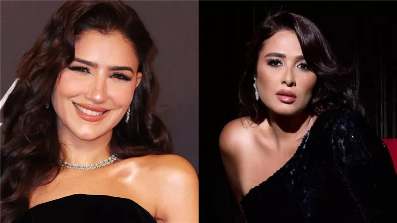 مي عمر تنهي خلافها مع ياسمين عبد العزيز وتهنئها على فيلمها الجديد