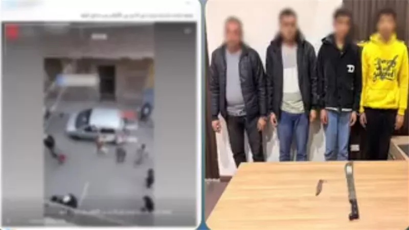  بسبب خلافات الجيرة ولهو الأطفال.. مشاجرة بالأسلحة البيضاء في حدائق القبة