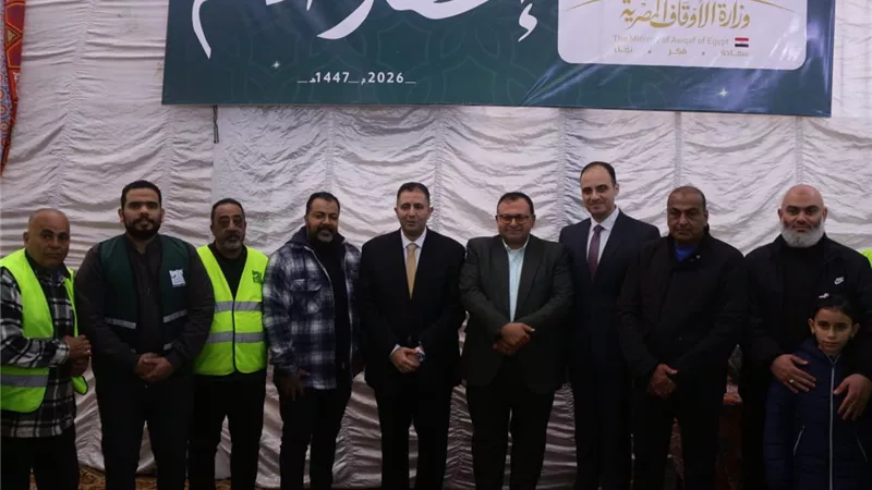 محافظ دمياط يتفقد إفطار صائم بالتعاون بين مصر الخير والمجمع الإسلامي