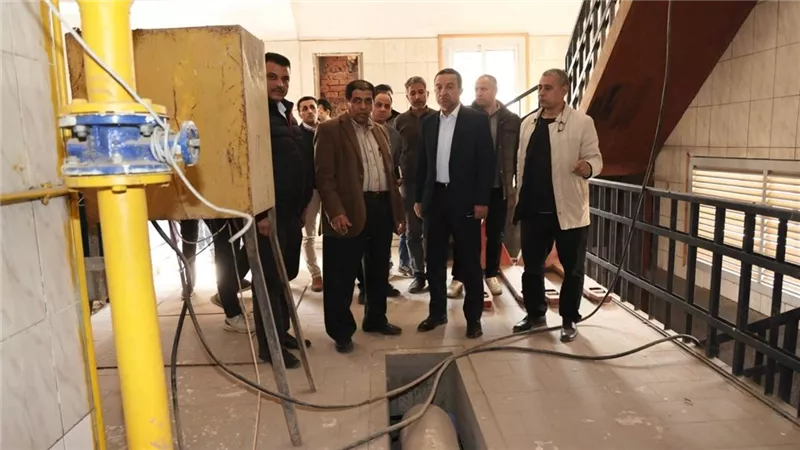محافظ المنوفية يتفقد محطة معالجة إزالة حديد ومنجنيز أم خنان لحل المعوقات 