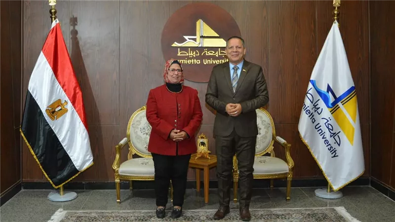 تكليف الدكتورة مروى فايز وكيلاً لكلية الهندسة للدراسات العليا بجامعة دمياط