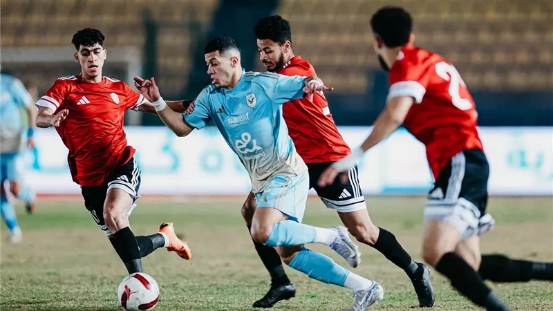 نتيجة وملخص مباراة الأهلي وطلائع الجيش الشوط الثاني (2-1) في دوري النيل