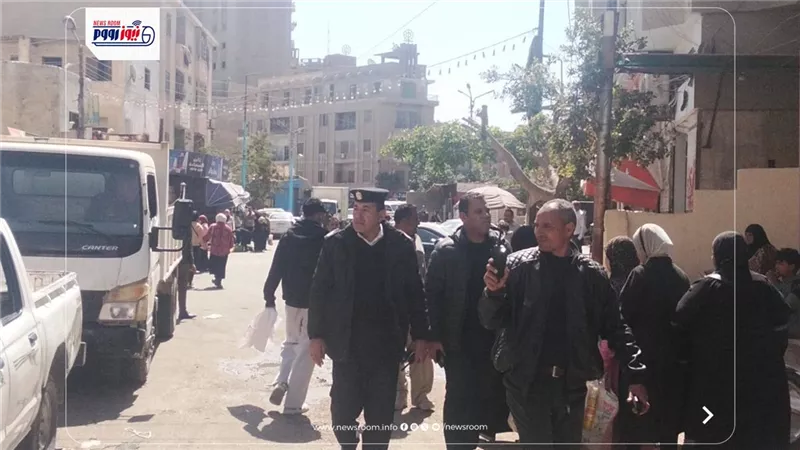 الفيوم: إزالة إشغالات بمراكز وقرى المدينة لتعزيز الانضباط وحركة المرور