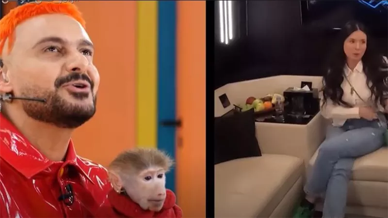شبهها بـ شادية .. رامز جلال يسخر من دينا في برنامج رامز ليفل الوحش