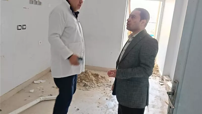 جولة تفقدية لمستشفى دمياط العام لمتابعة اعمال الصيانة ورفع كفاءة الاقسام