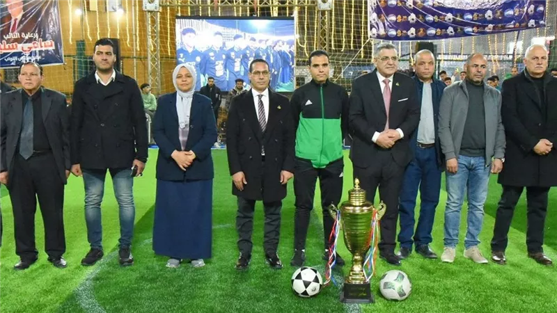 النائب سامي سليم يشهد ختام دورة التل الكبير الرمضانية لكرة القدم  