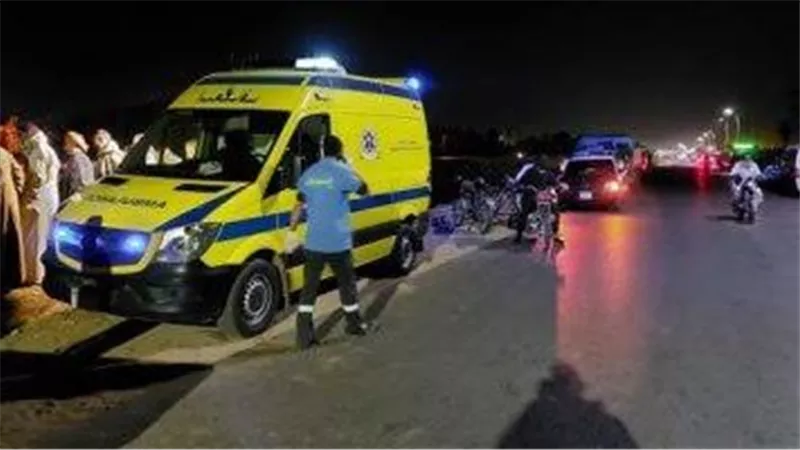 إصابة 8 أشخاص في حادث تصادم توك توك بسيارة ربع نقل بأرمنت محافظة الأقصر 