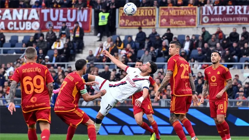 القنوات المفتوحة الناقلة لمباراة روما وبولونيا اليوم في الدوري الأوروبي