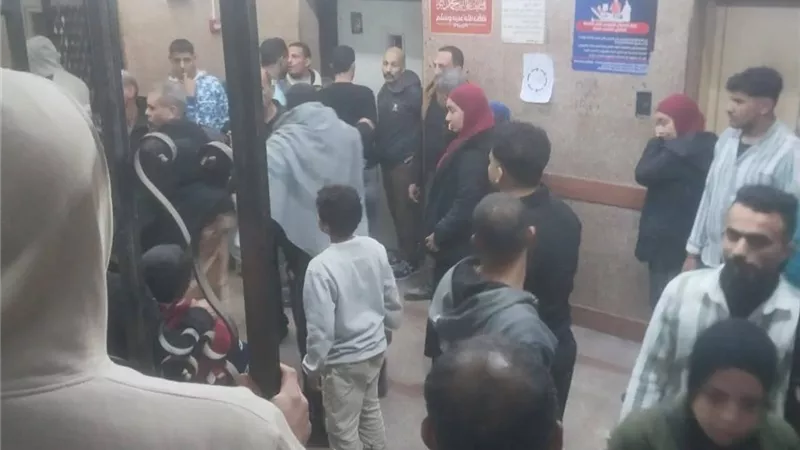 سقوط اسانسير مستشفى الطوارئ بجامعة طنطا من الدور الثالث ومحاولات لإنقاذ المرضى