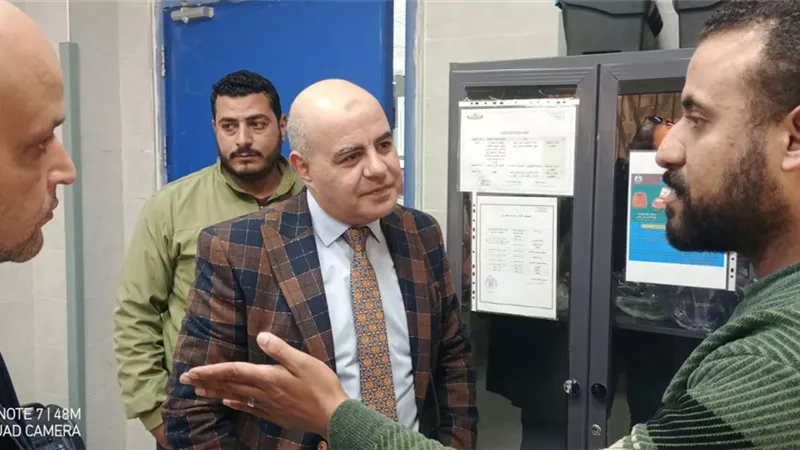 مرور لوكيل صحة الشرقية وفريق الجودة على إدارة صان الحجر 