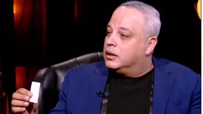 أنتم مش عارفين أنا مين؟.. تامر عبد المنعم ينفعل على الهواء