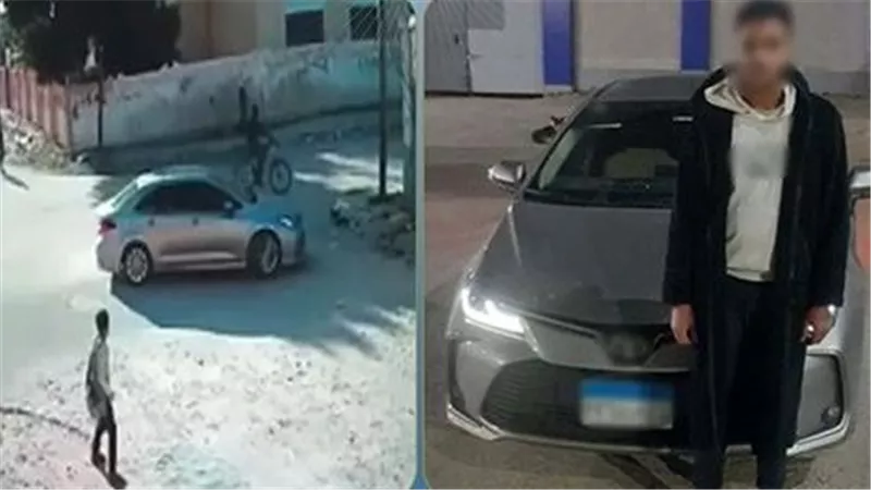 بقصد اللهو.. ضبط طالب ستعرض بسيارته برعونة في شمال سيناء