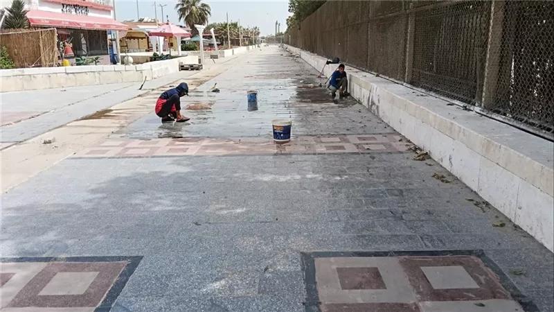 قرب الانتهاء من أعمال القطاع الثاني من كورنيش بورسعيد ضمن خطة التطوير  