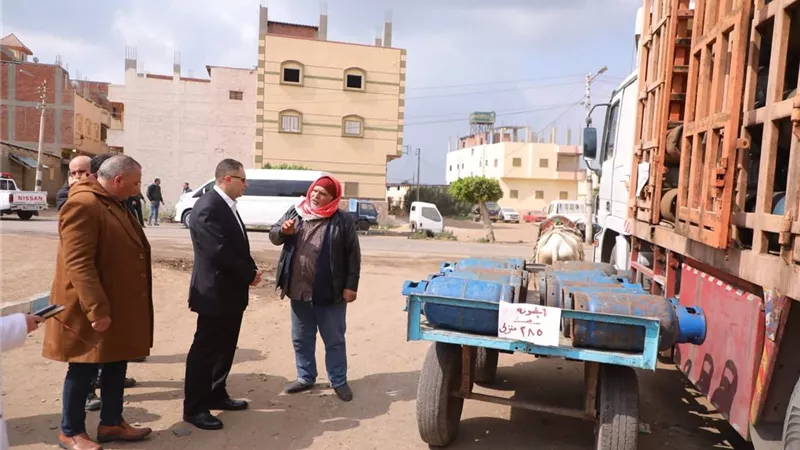 دمياط تكثف الجولات الميدانية على مستودعات ومحطات الغاز لضمان استقرار الخدمة