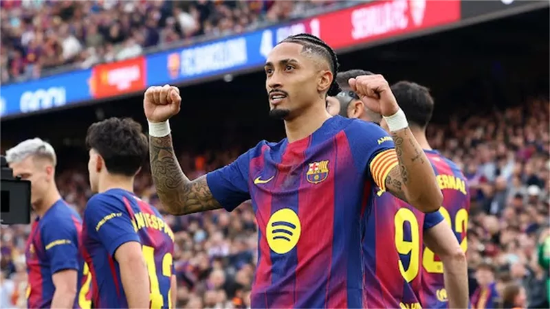 نتيجة وملخص مباراة برشلونة وإشبيلية الشوط الثاني (5-2) في الدوري الإسباني