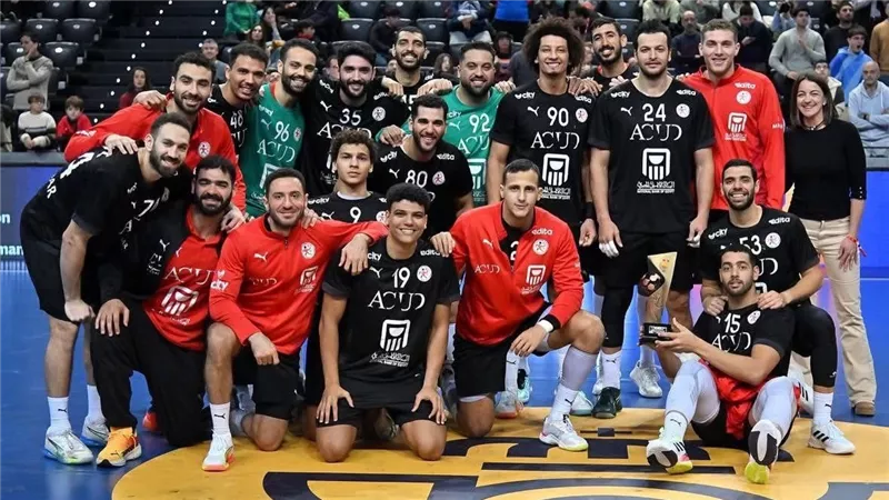 منتخب اليد يطير إلى ألمانيا الثلاثاء لمواجهة الماكينات وديًا 