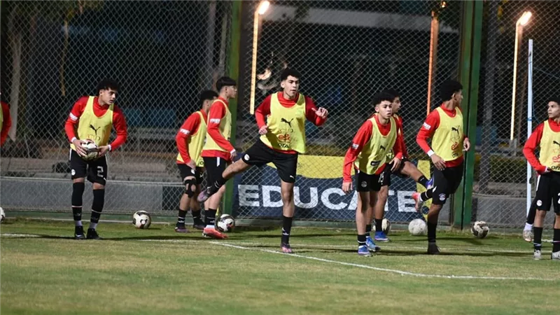 تدريبات استشفائية لمنتخب الناشئين تحت قيادة حسين عبد اللطيف  