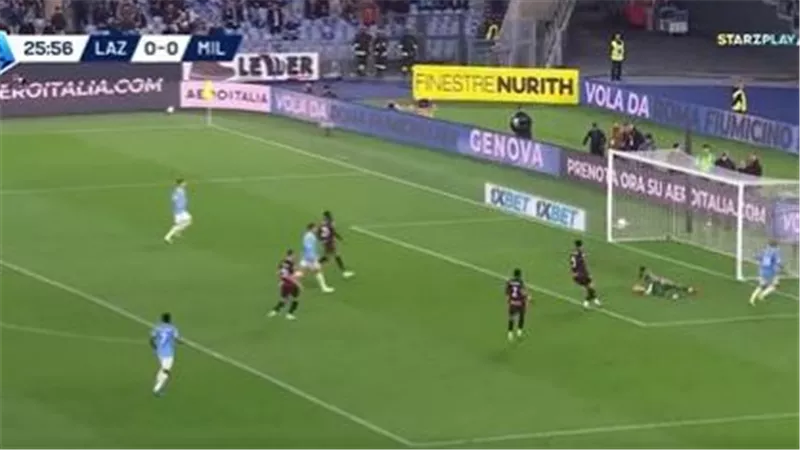 نتيجة وأهداف مباراة ميلان ولاتسيو (0-1) في الدوري الإيطالي