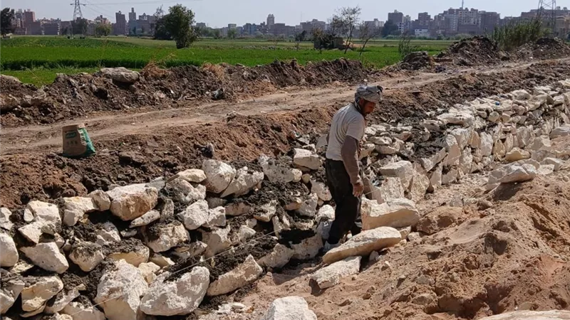 محافظ الغربية يتابع تطوير كورنيش محور محلة منوف.. واجهة حضارية جديدة ومحور مرو