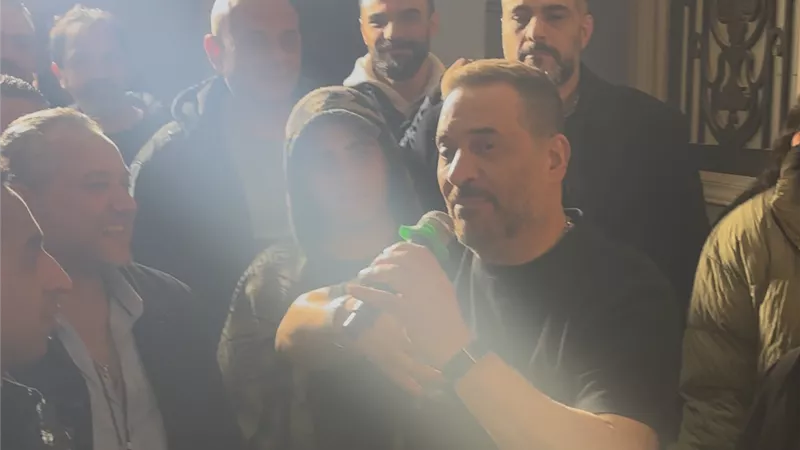 فركش.. أبطال أولاد الراعي يحتفلون بانتهاء  التصوير |فيديو