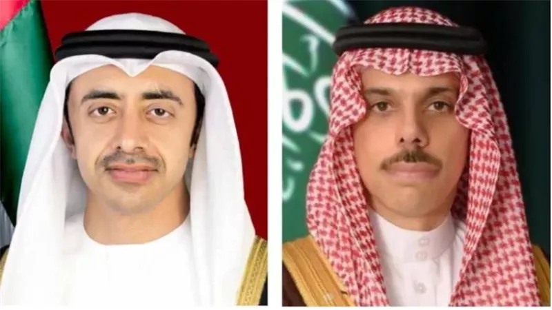 وزيرا خارجية السعودية والإمارات يبحثان هاتفيا الاعتداءات الإيرانية على الخليج