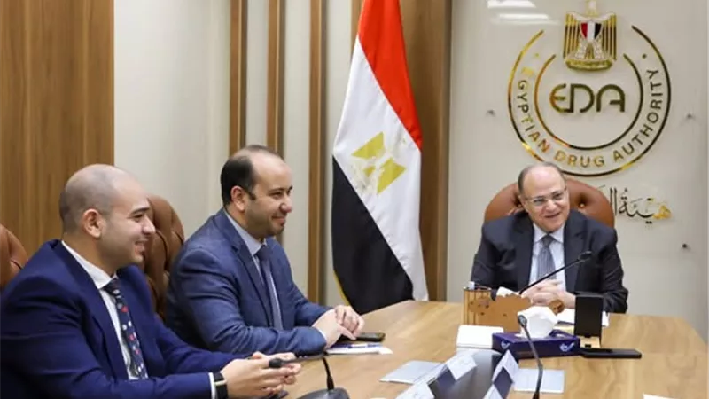 رئيس هيئة الدواء المصرية يستقبل وفد شركة تاكيدا العالمية لبحث تعزيز التعاون