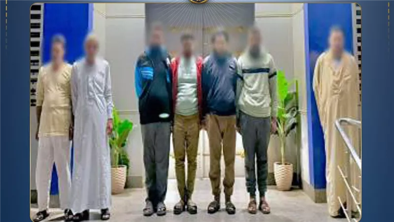 ضبط تشكيل عصابي لقيامهم بسرقة خط زيت تابع لإحدي الشركات البترول بجنوب سيناء