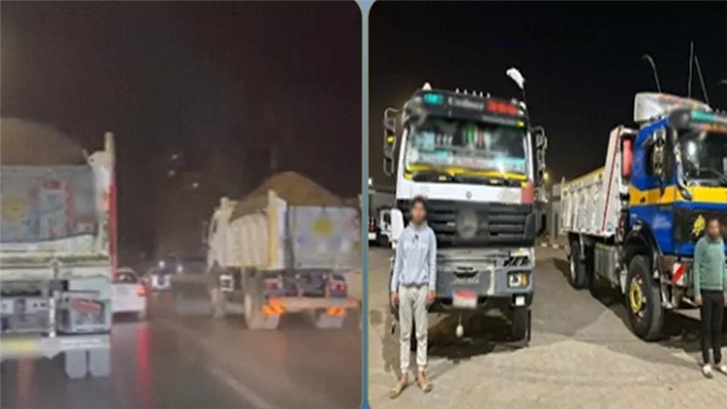 سباق الموت على الطريق.. سقوط سائقي النقل المتهورين بمحافظة  القليوبية
