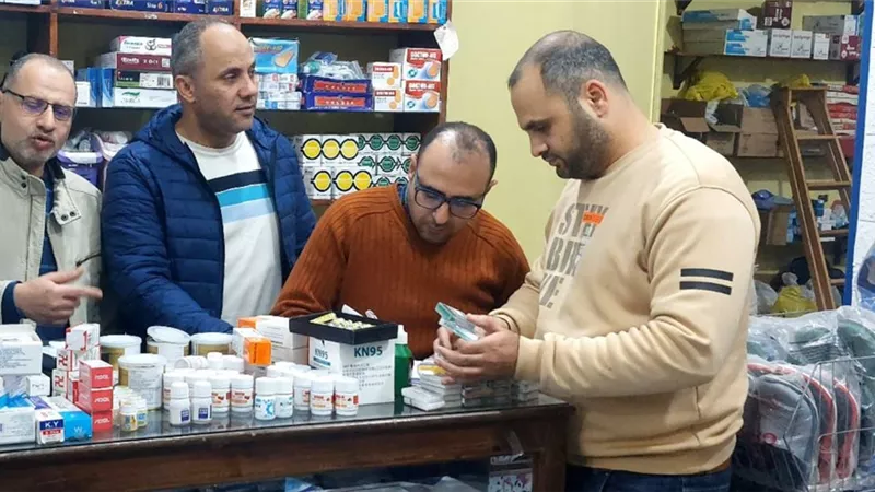 ضبط 7000 عبوة مستلزمات طبية منتهية وصيدليات مخالفة بالغربية