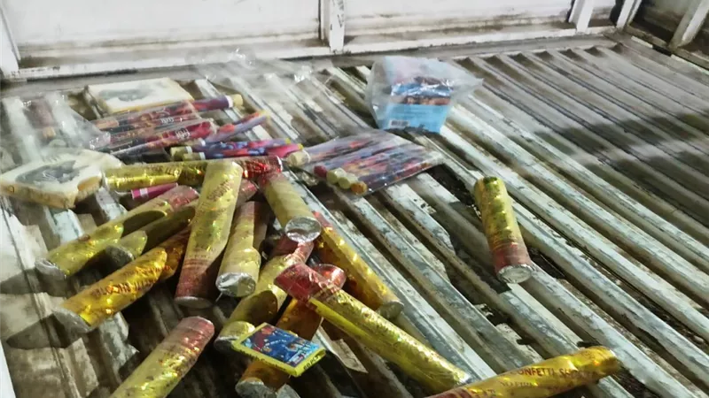 مصادرة 6350 قطعة ألعاب نارية محظورة خلال حملات تموينية مكثفة بالغربية