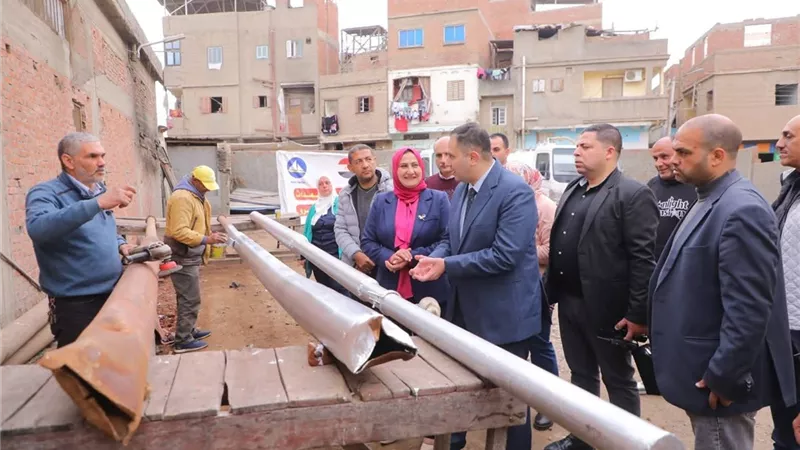 محافظ دمياط يتابع سير العمل بالمركز التكنولوجي وجراج الوحدة المحلية بالسرو