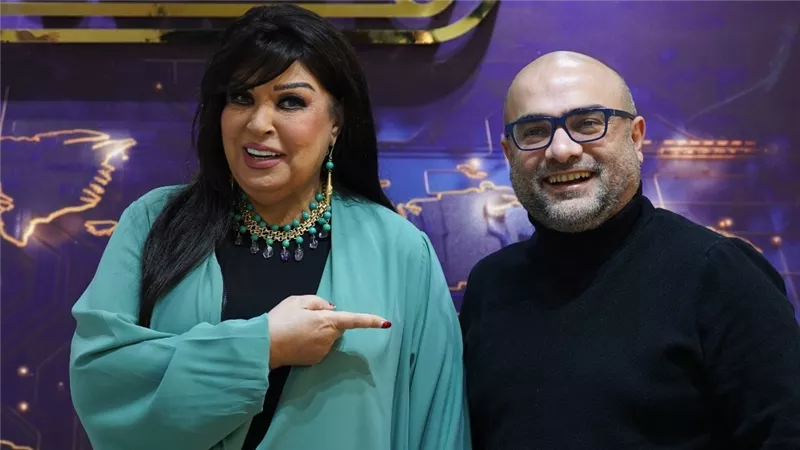 نيوز رووم يُكرم النجمة فيفي عبده عن برنامج ألف ليلة مع فيفي |صور