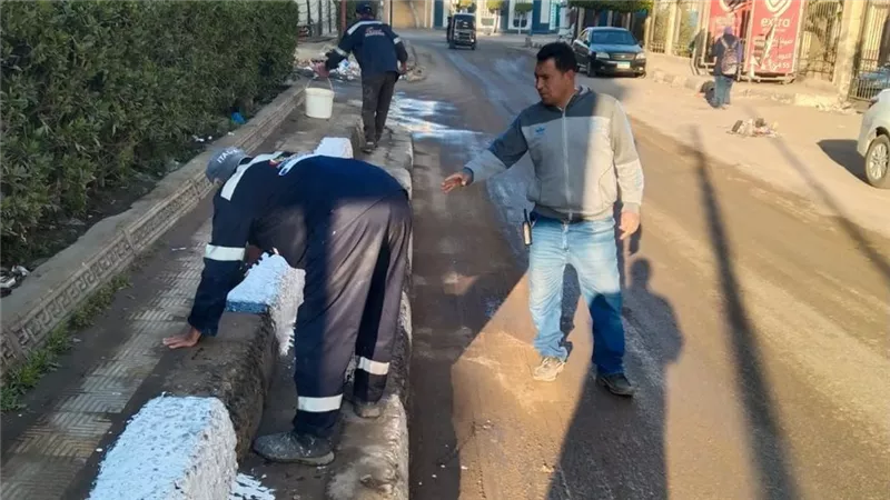 محافظ الغربية يتابع جهود حملات النظافة والتجميل ودهان البلدورات